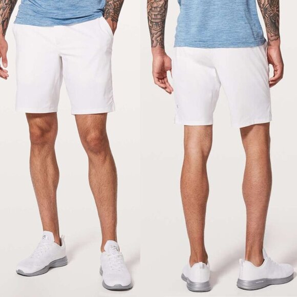 Lululemon T.H.E. Short *9" Updated White 21957 - Picture 1 of 13